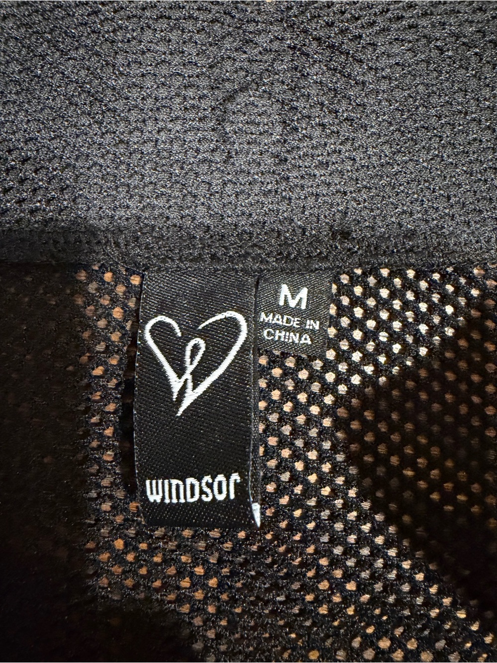 Windsor Black Mesh Zip-Front Cropped Jacket - Picture 4 of 6